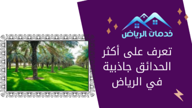 تعرف على أكثر الحدائق جاذبية في الرياض