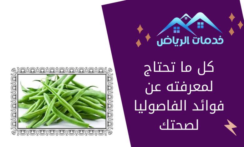 كل ما تحتاج لمعرفته عن فوائد الفاصوليا لصحتك