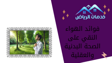 فوائد الهواء النقي على الصحة البدنية والعقلية