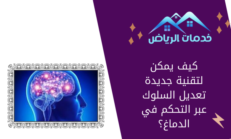 كيف يمكن لتقنية جديدة تعديل السلوك عبر التحكم في الدماغ؟